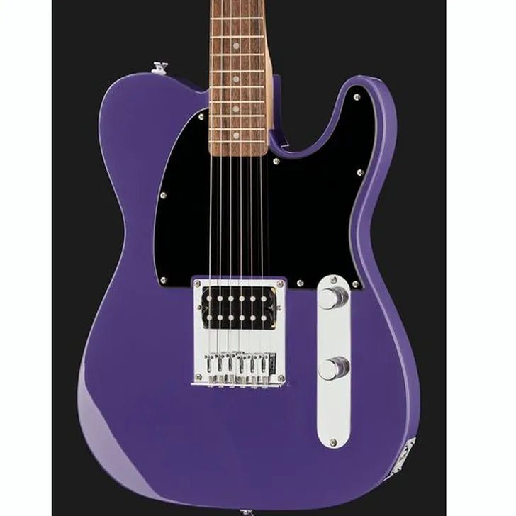 Elektrische gitaar review Squier Sonic Esquire H Ultraviolet