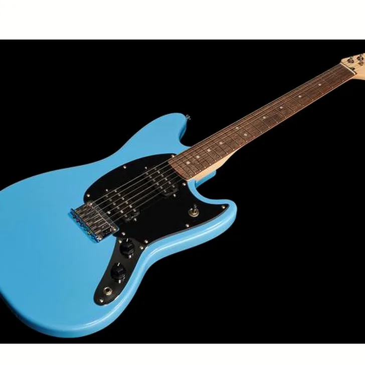 Elektrische gitaar review Squier Sonic Mustang HH California BL