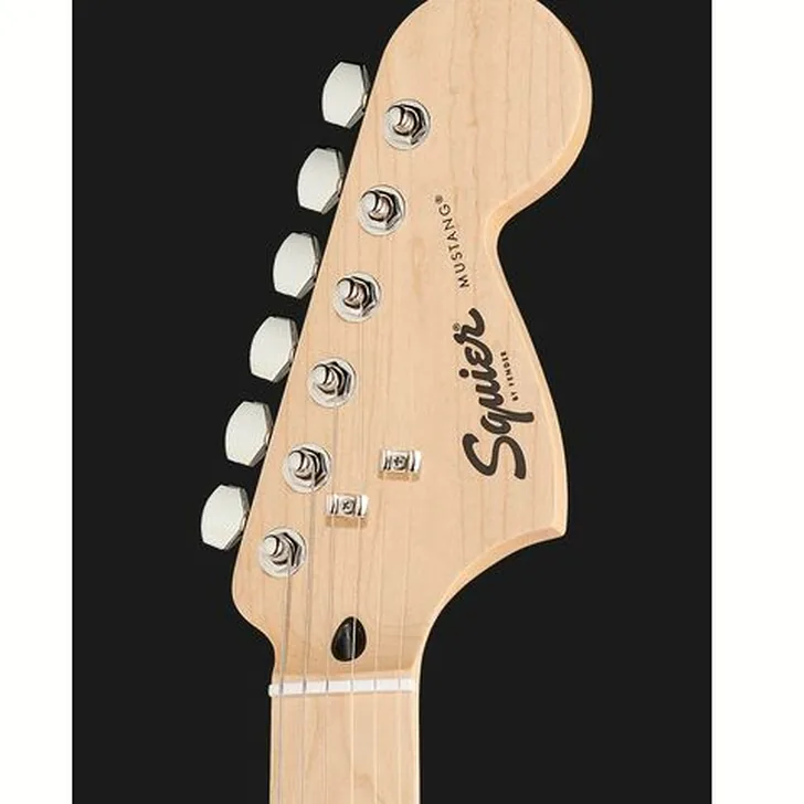 Elektrische gitaar review Squier Sonic Mustang MN Torino Red