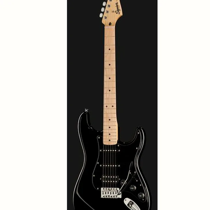 Elektrische gitaar review Squier Sonic Strat HSS Black