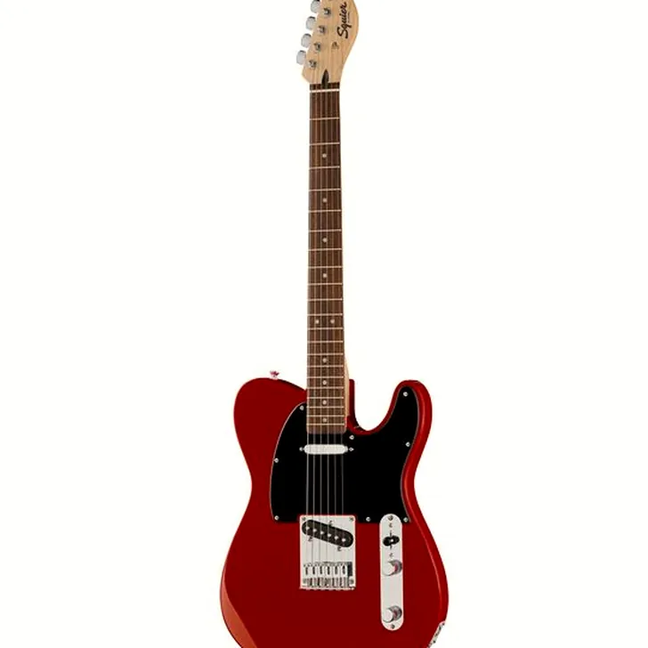 Elektrische gitaar review Squier Sonic Tele LRL Torino Red