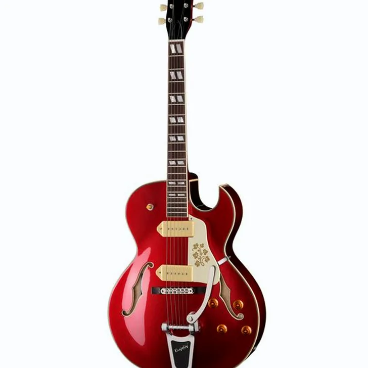 Elektrische gitaar review Stanford CR Fatboy CAR 95 Bigsby B60