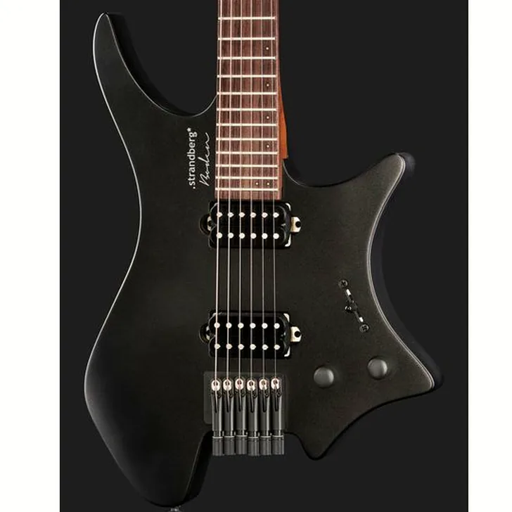 Elektrische gitaar review Strandberg Boden Essential 6 BK Granite