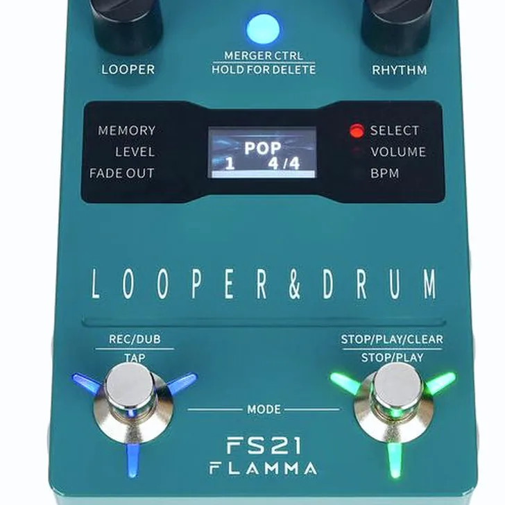 Flamma FS21 Looper/Drum Machine Review: Een must-have voor je sound?