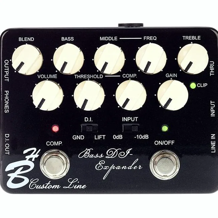 Harley Benton Custom Line Bass DI-Expander Effectpedaal Test & Onafhankelijke Review