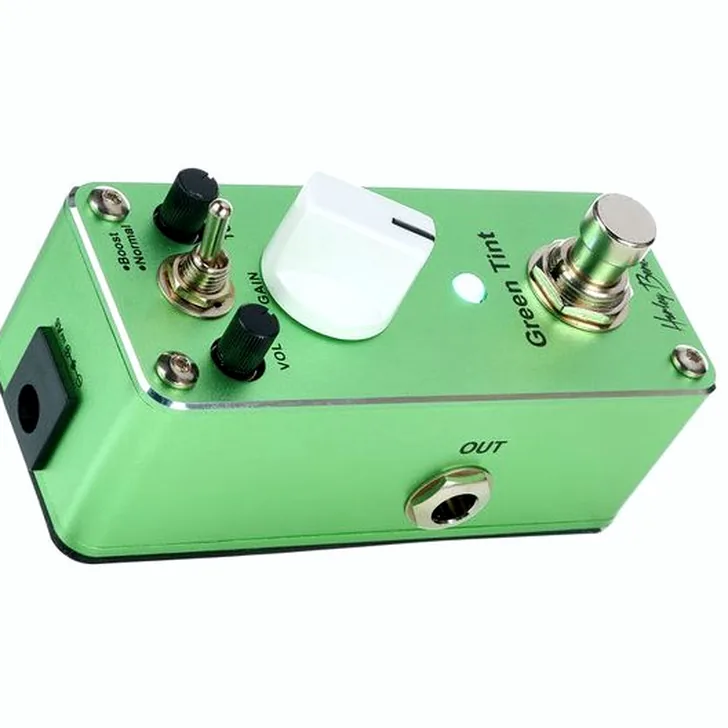 Harley Benton MiniStomp Green Tint Review: Is dit het beste effectpedaal?