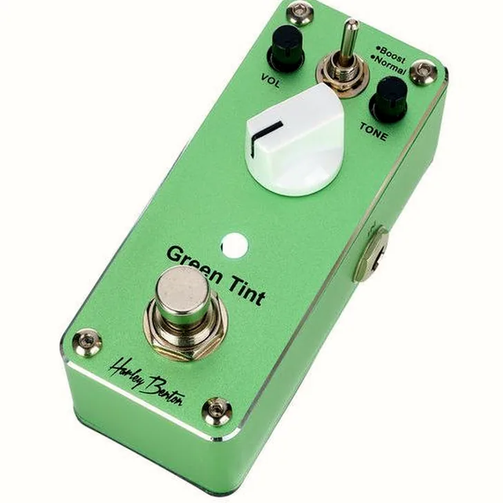 Harley Benton MiniStomp Green Tint Review: Is dit het beste effectpedaal?