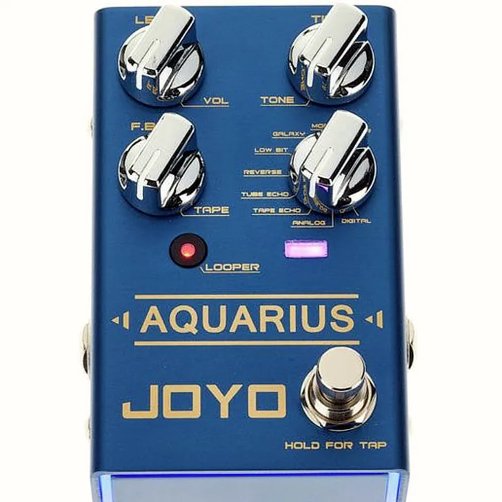 Is de Joyo R-07 Aquarius Delay+Looper het beste gitaareffect van dit moment?