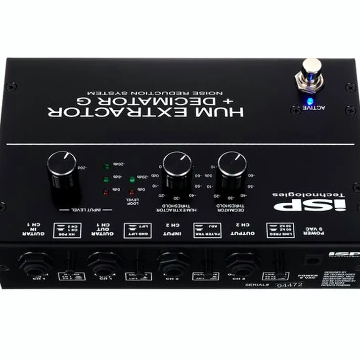 ISP Technologies EXTRACTOR + DECIMATOR G Pedal Test: Onze ongezouten mening over dit effect