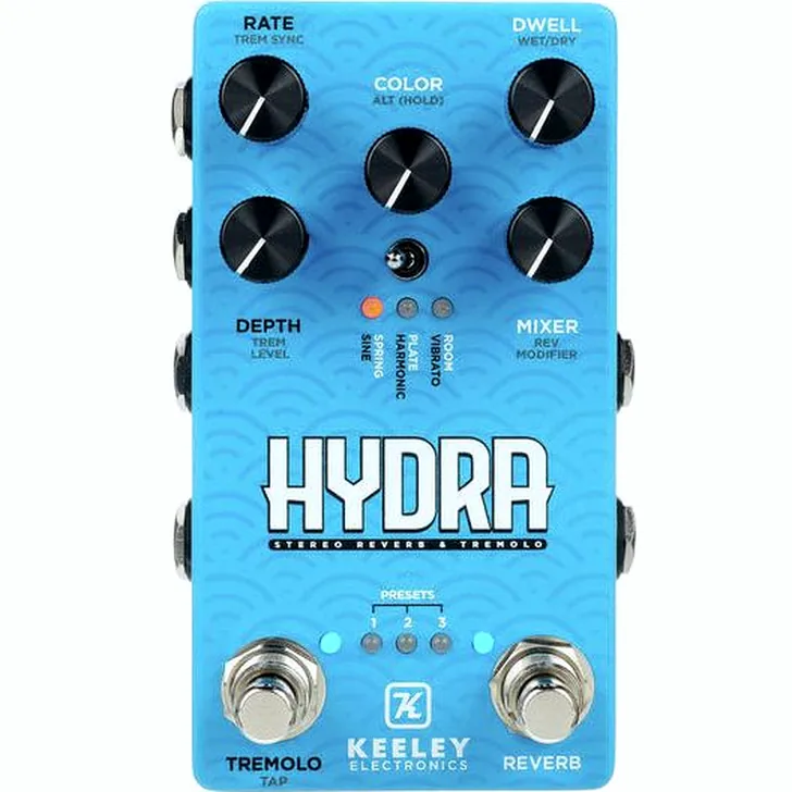 Keeley Hydra Stereo Reverb / Tremolo Ervaringen & Testrapport voor muzikanten