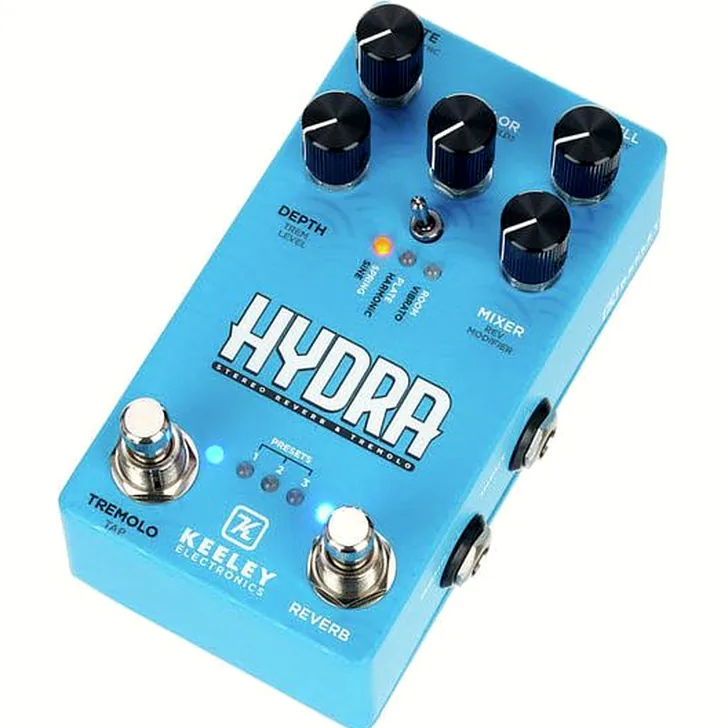 Keeley Hydra Stereo Reverb / Tremolo Ervaringen & Testrapport voor muzikanten