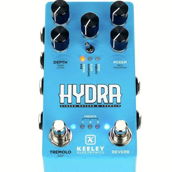Keeley Hydra Stereo Reverb / Tremolo Ervaringen & Testrapport voor muzikanten