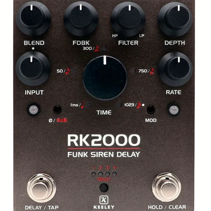 Keeley RK2000 Funk Siren Delay Test: Eerlijk oordeel van een gitarist