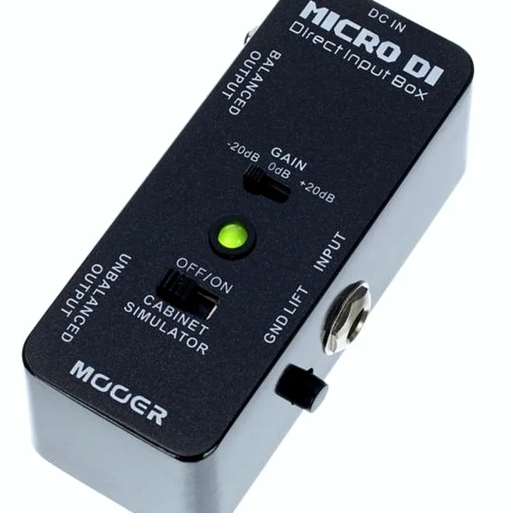 Mooer Micro DI Review: Perfect voor live en studio