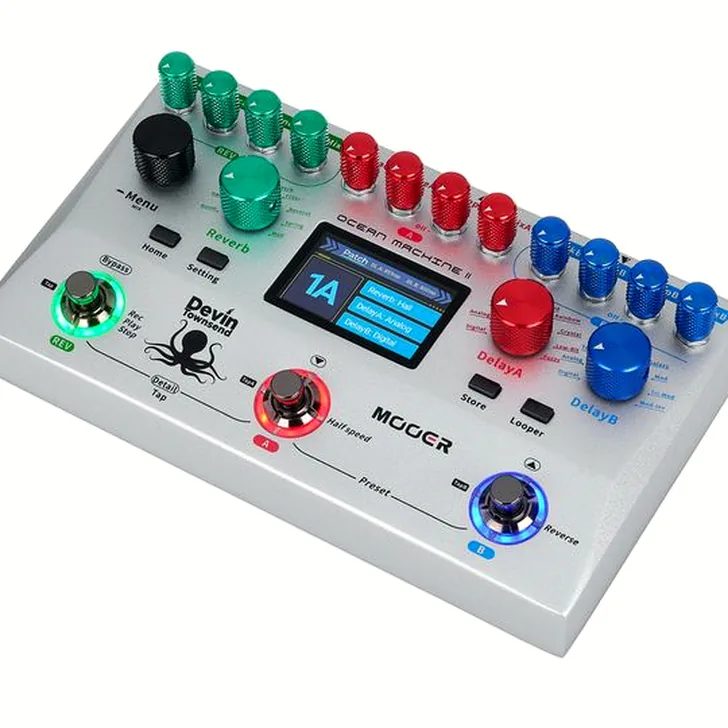 Mooer Ocean Machine II Delay/ Reverb Ervaringen, prijzen en uitgebreide test