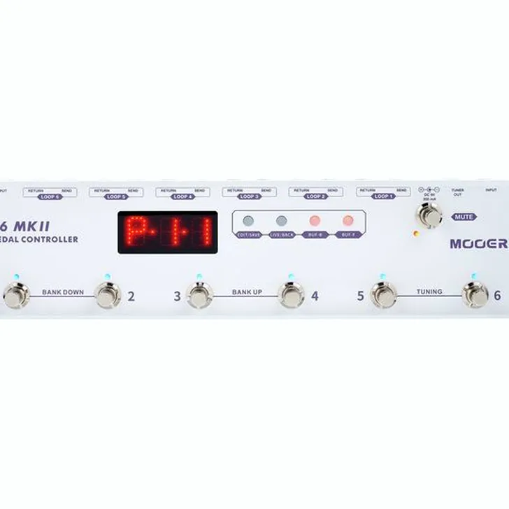Mooer Pedal Controller L6 MKII Test: Bouwkwaliteit en prestaties review