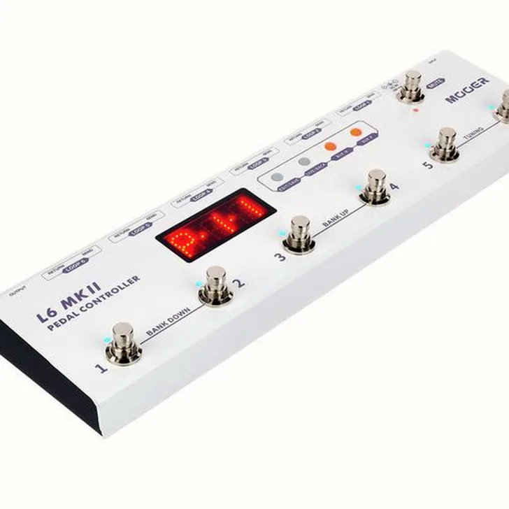 Mooer Pedal Controller L6 MKII Test: Bouwkwaliteit en prestaties review
