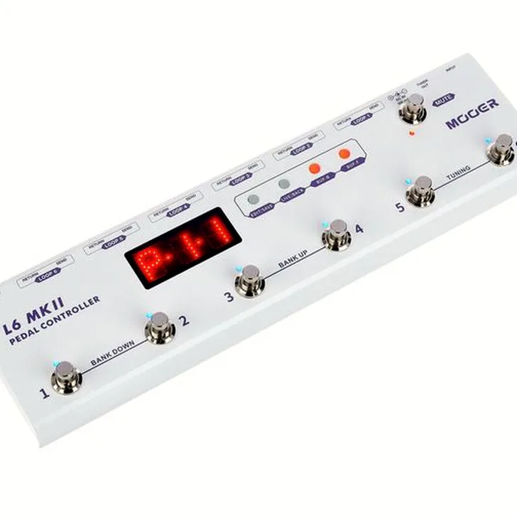 Mooer Pedal Controller L6 MKII Test: Bouwkwaliteit en prestaties review