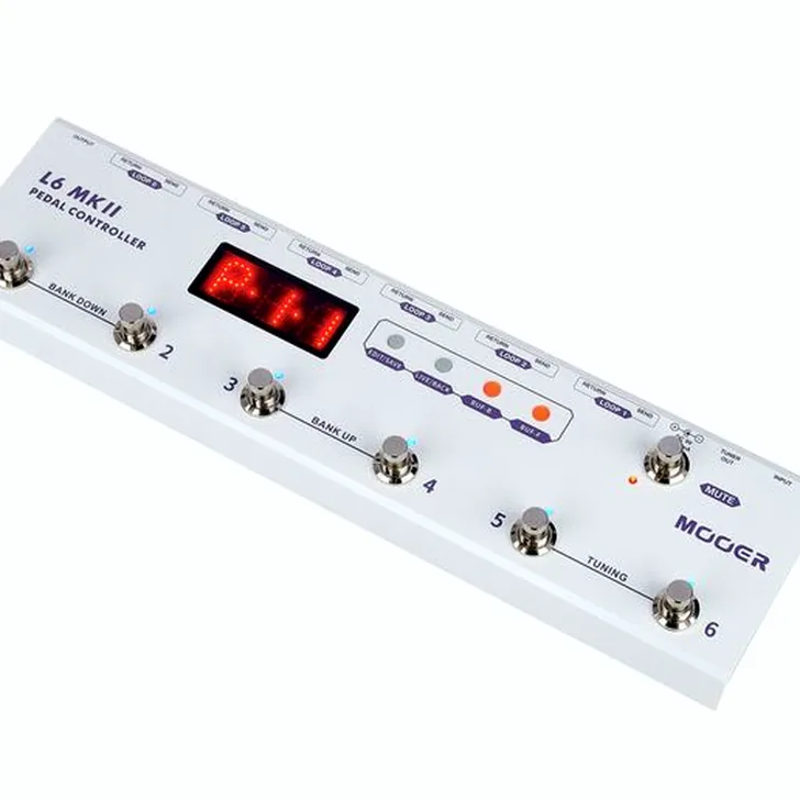 Mooer Pedal Controller L6 MKII Test: Bouwkwaliteit en prestaties review