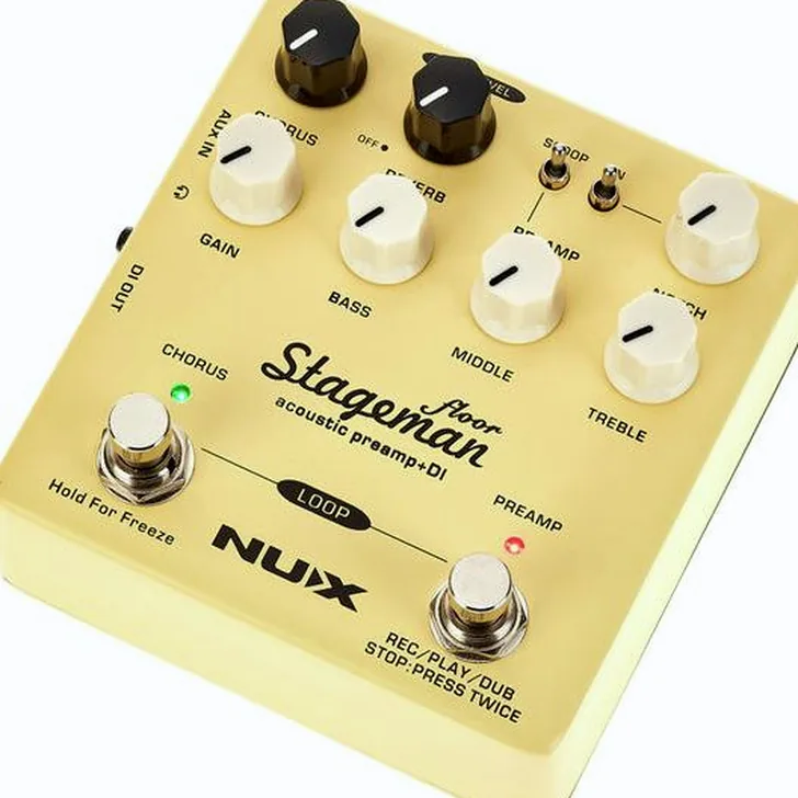 Nux Stageman Floor Preamp Expert Review en geluidstest