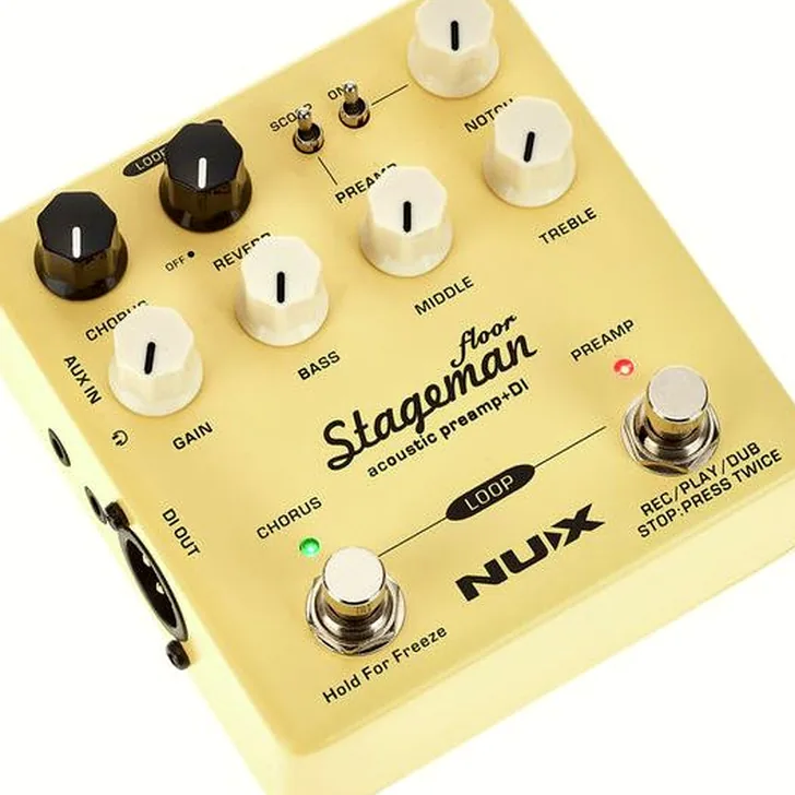 Nux Stageman Floor Preamp Expert Review en geluidstest