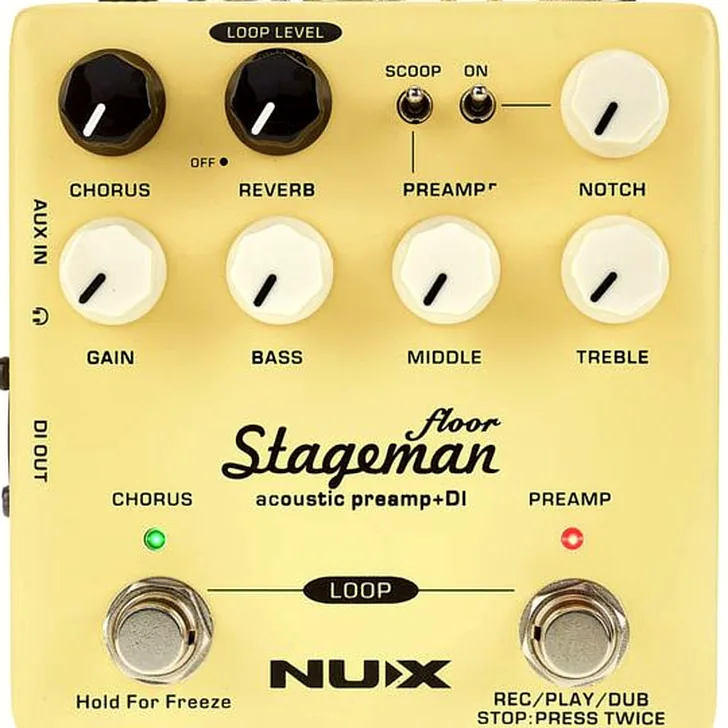 Nux Stageman Floor Preamp Expert Review en geluidstest
