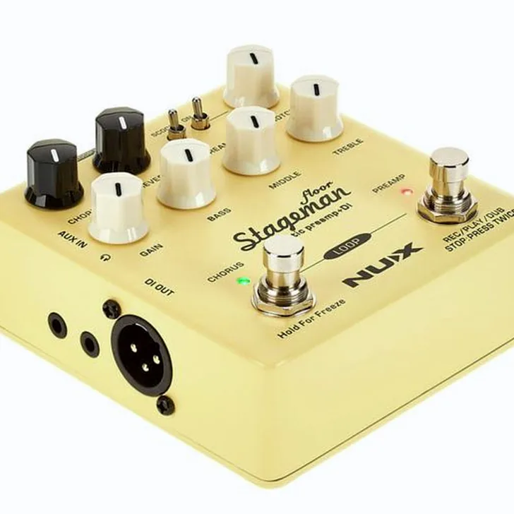 Nux Stageman Floor Preamp Expert Review en geluidstest