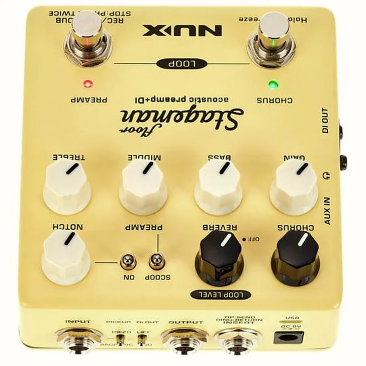 Nux Stageman Floor Preamp Expert Review en geluidstest