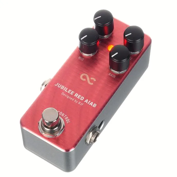 One Control Jubilee Red AIAB Effectpedaal Test: Hoe goed is hij echt?