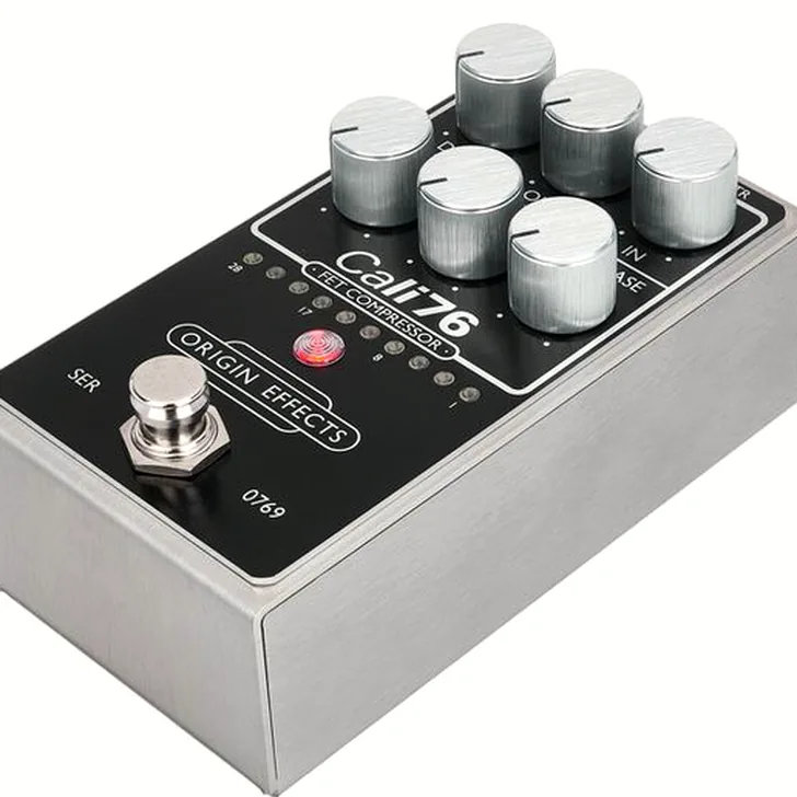 Origin Effects Cali76 V2 FET Compressor BK Test: Hoeveelzijdigheid onder de loep