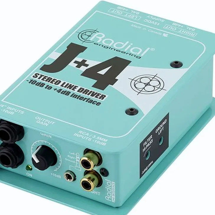 Radial Engineering J+4 Expert Review en geluidstest
