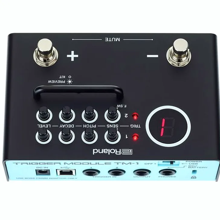 Roland TM-1 Trigger Module Test: Bouwkwaliteit en prestaties review