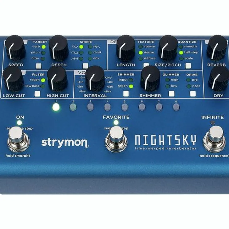 Strymon Nightsky Reverb Gitaarpedaal Review: Onze bevindingen