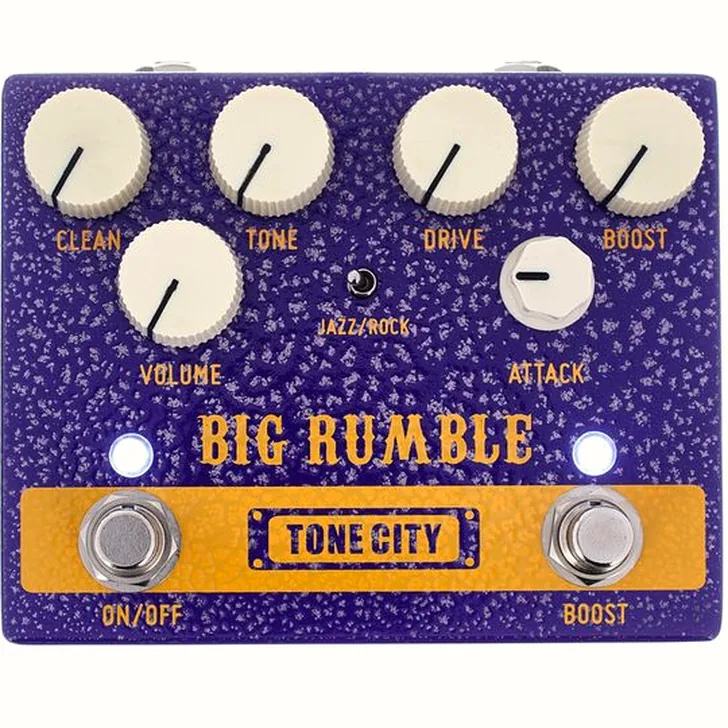 Tone City Big Rumble – Overdrive / Boost Test: De belangrijkste feiten op een rij