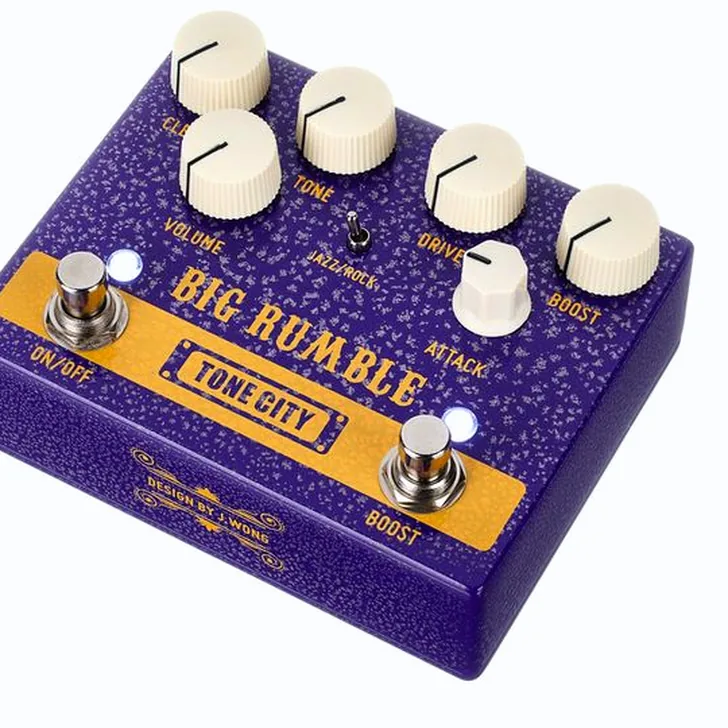 Tone City Big Rumble – Overdrive / Boost Test: De belangrijkste feiten op een rij