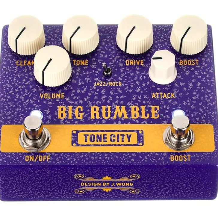 Tone City Big Rumble – Overdrive / Boost Test: De belangrijkste feiten op een rij