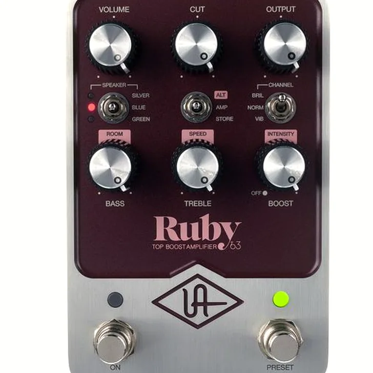 Universal Audio UAFX Ruby ’63 Expert Review en geluidstest