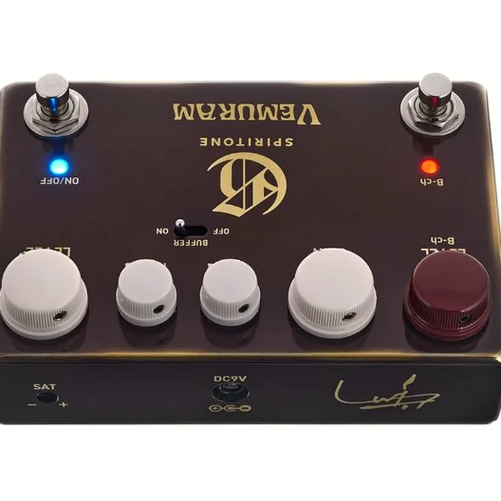 Vemuram Spiritone Overdrive Review: Perfect voor live en studio