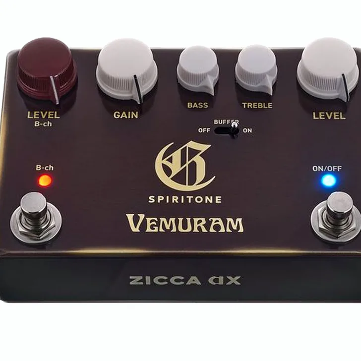 Vemuram Spiritone Overdrive Review: Perfect voor live en studio