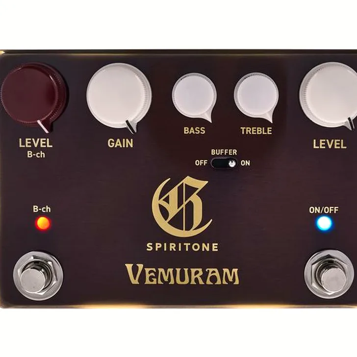 Vemuram Spiritone Overdrive Review: Perfect voor live en studio