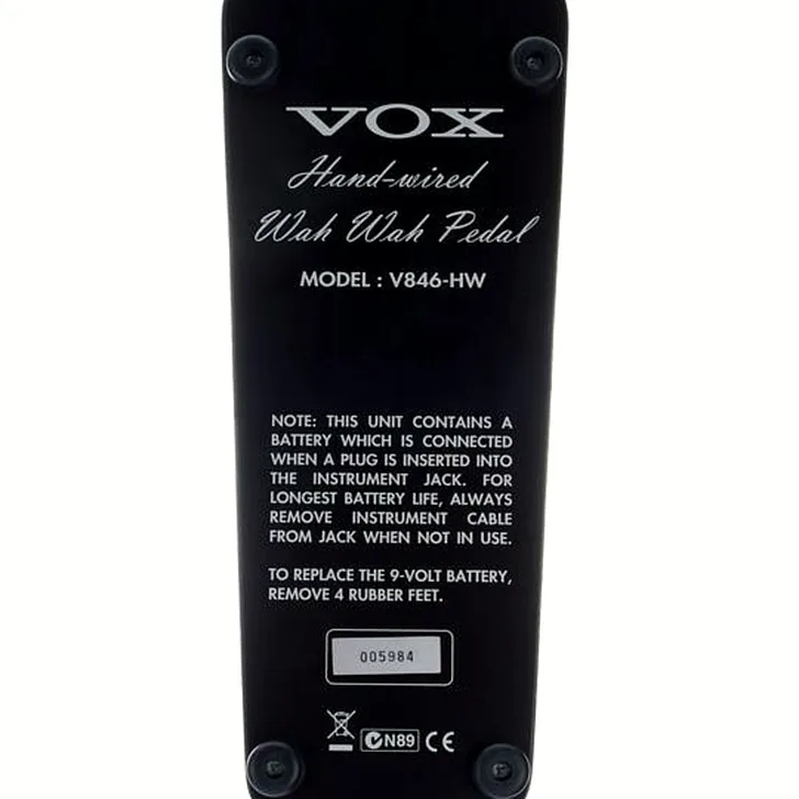 Vox V846HW Wah Wah Ervaringen, prijzen en uitgebreide test