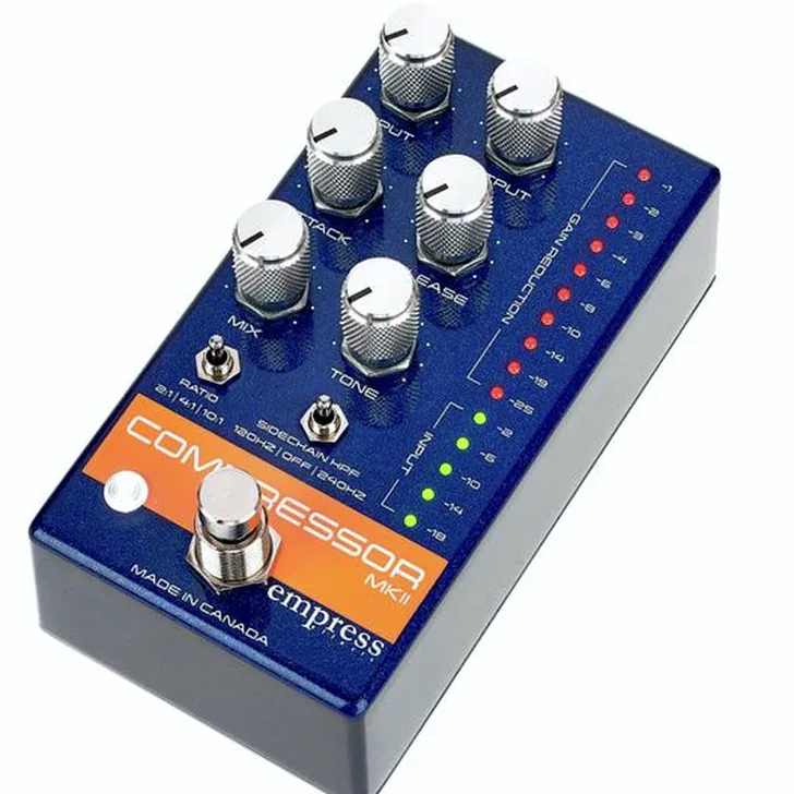 Waarom je de Empress Effects Compressor MKII Blue moet kopen (of juist niet)